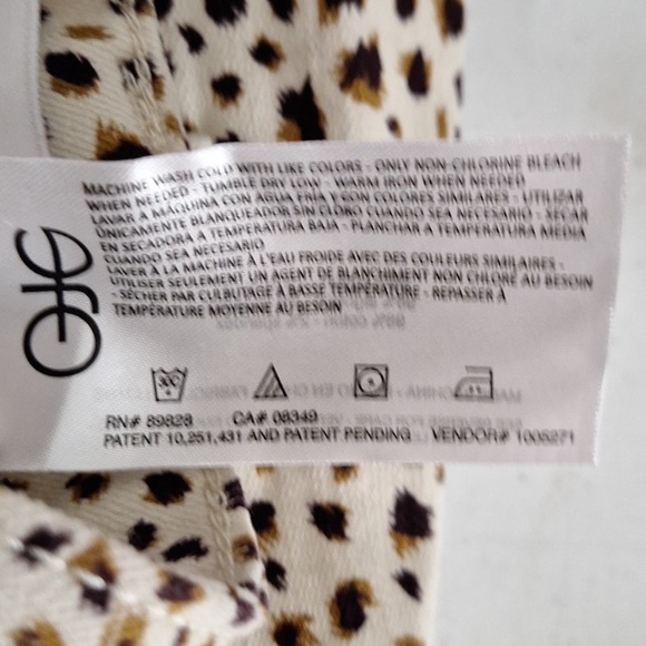 NWT! SkinnyGirl Reagan High-Rise Skinny Ankle Jeans - Cheetah Animal Print - Picture 10 of 10